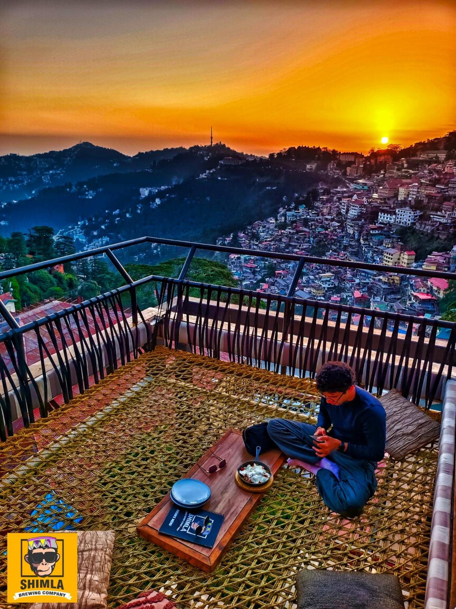 Hotel Willow Banks - Boutique 4 Star Hotel On The Mall Road Shimla Eksteriør bilde